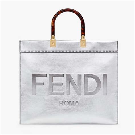 fendi first small silver|fendi first small clutch.